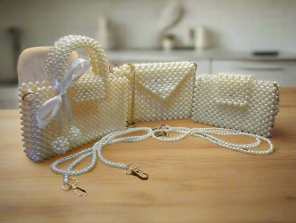 Berry and Pearl bag