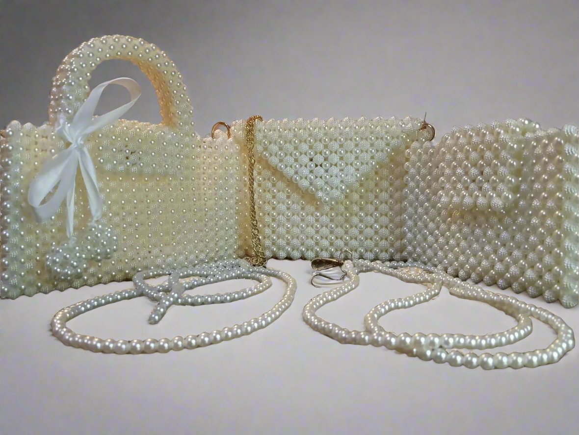 Berry and Pearl bag