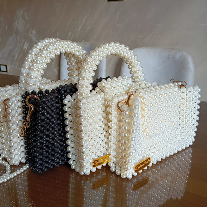 Berry and Pearl bag